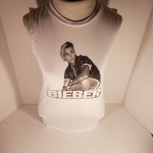 NWOT Women's Justin Bieber T-shirt